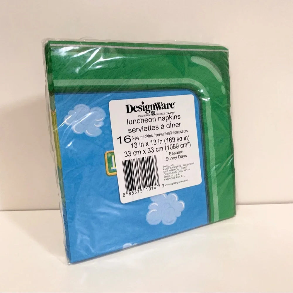 Vintage y2k Sesame Street  napkins
